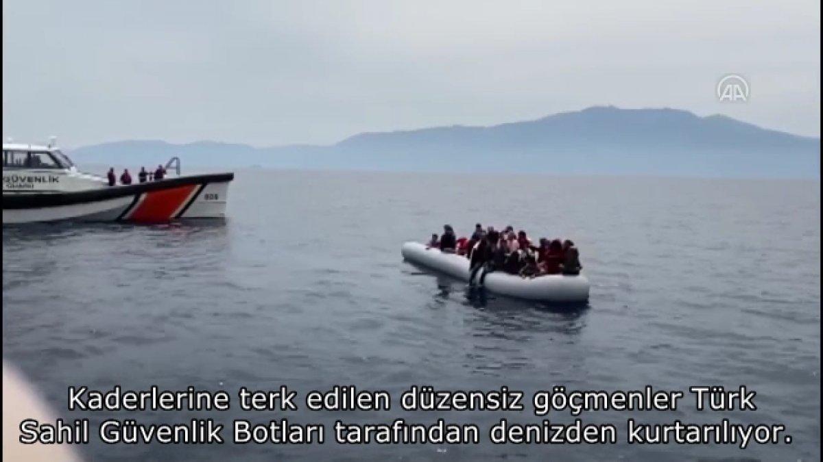 Ege Denizi'nde göçmenlere ateş açıldı