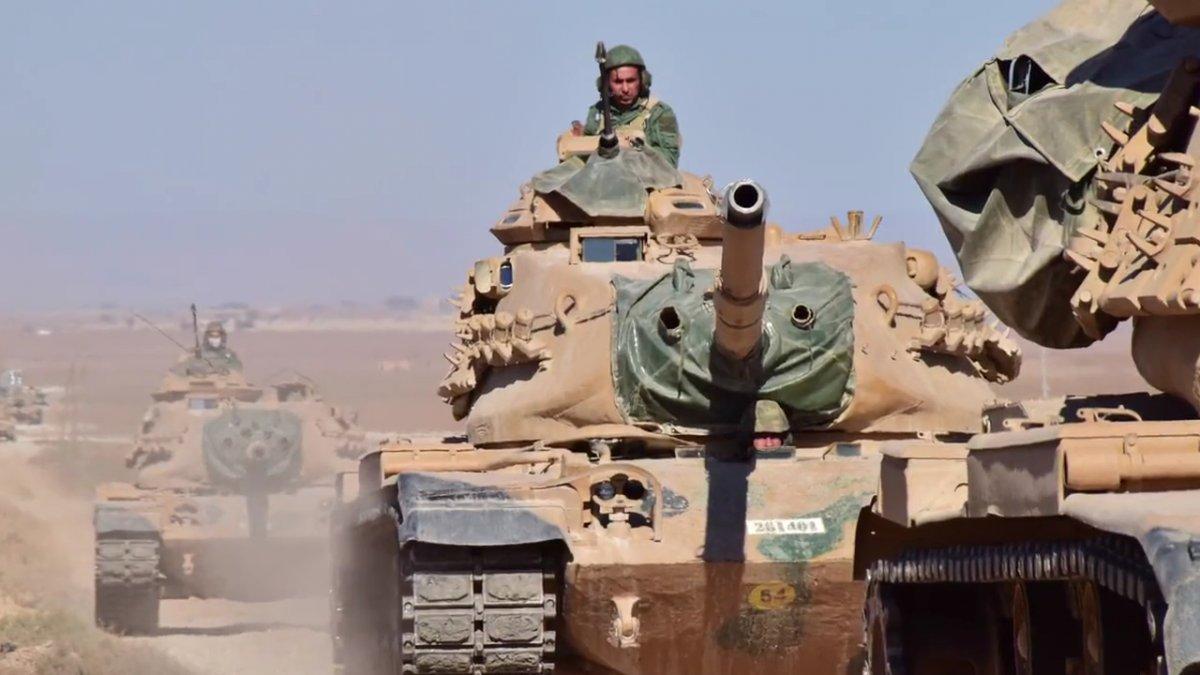 Barış Pınarı bölgesinde görev yapan Ani Müdahale Kuvveti’nin görüntüleri