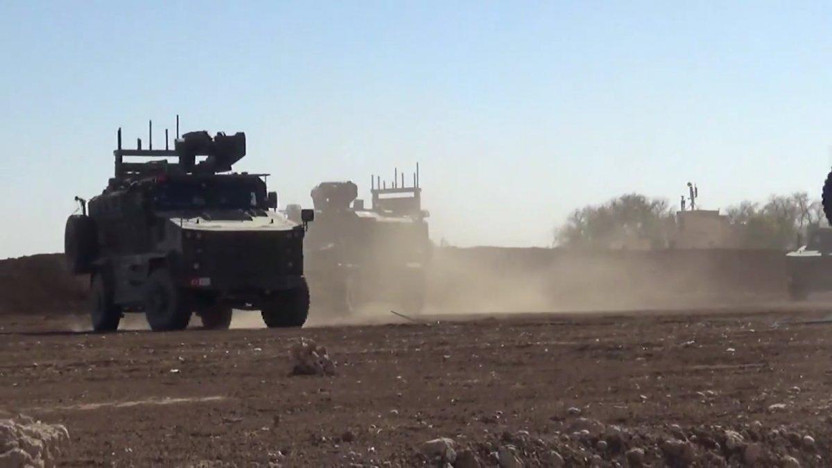 Barış Pınarı bölgesinde görev yapan Ani Müdahale Kuvveti’nin görüntüleri