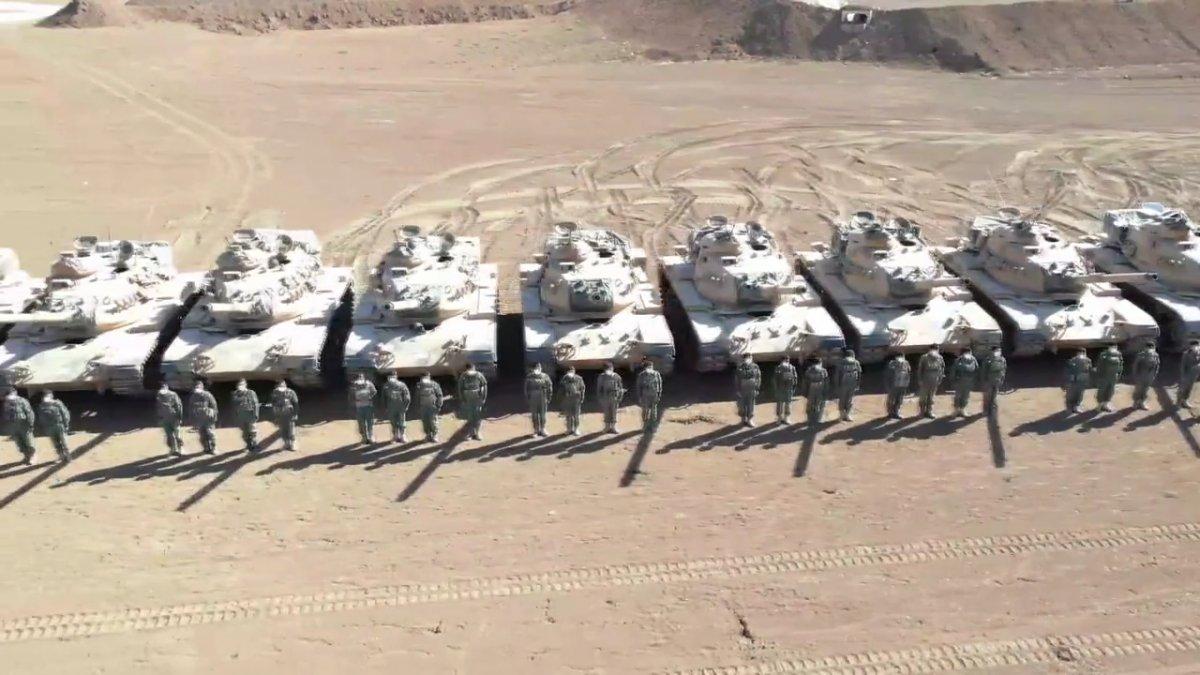 Barış Pınarı bölgesinde görev yapan Ani Müdahale Kuvveti’nin görüntüleri