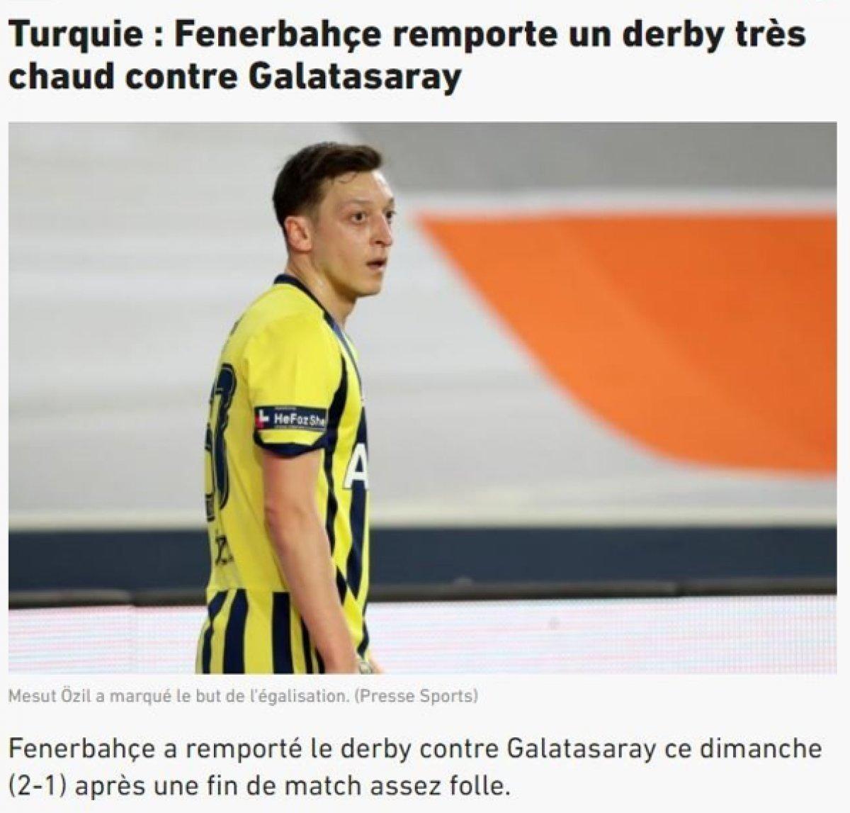 Dev derbi Avrupa basınında