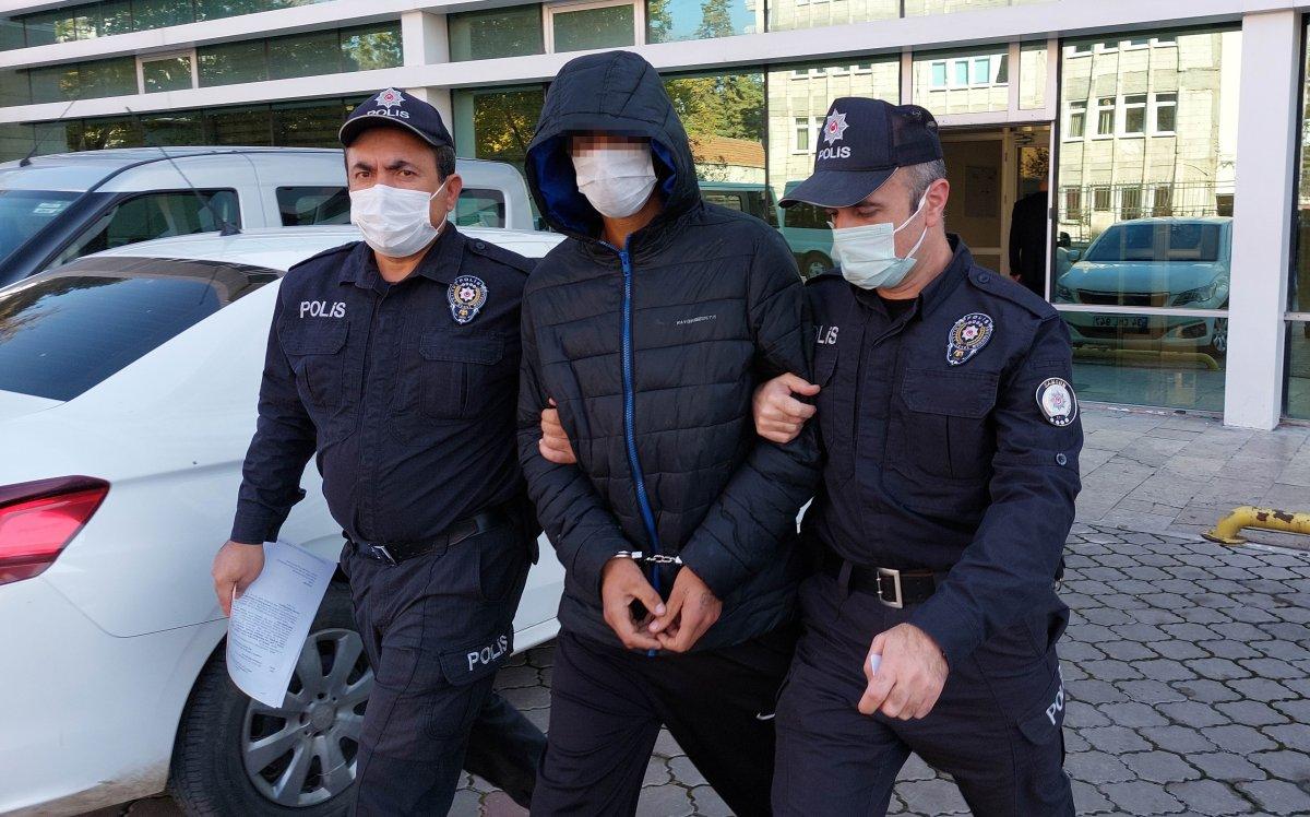 Samsun'da hırsızlıktan yakalanınca gazeteciye 'İyi çek' dedi