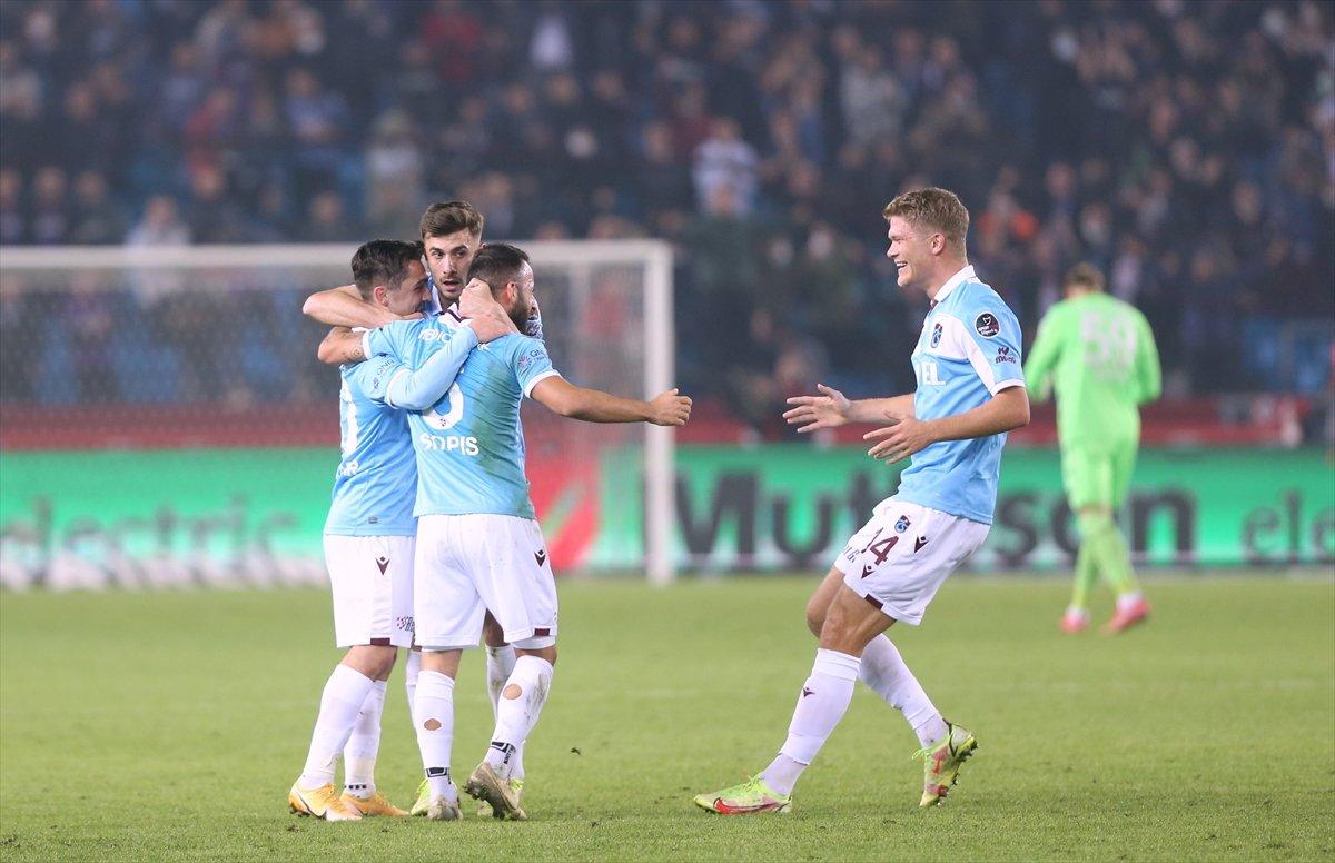 Trabzonspor Gaziantep'i 3-0 yendi