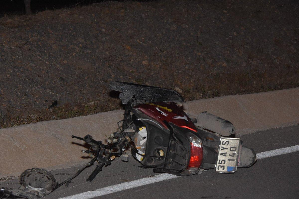 İzmir'de kurye kazada hayatını kaybetti