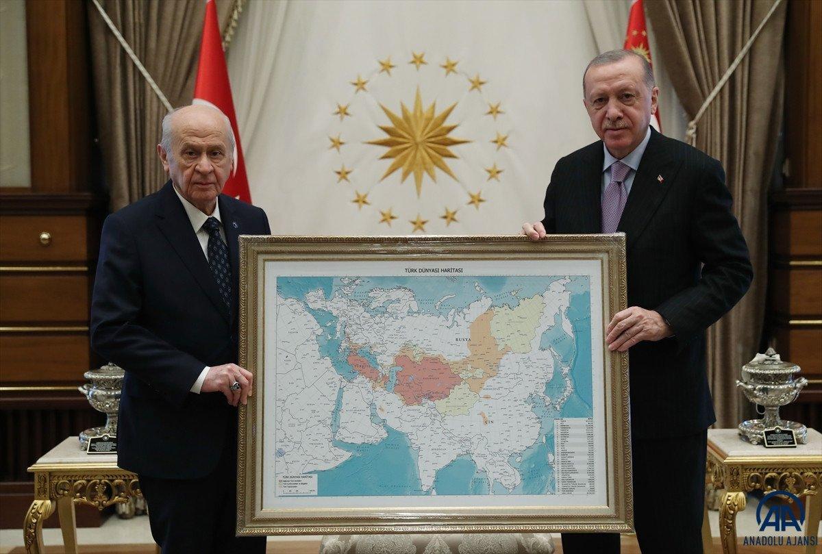 Devlet Bahçeli'nin hediye ettiği tabloya Rusya'dan açıklama geldi