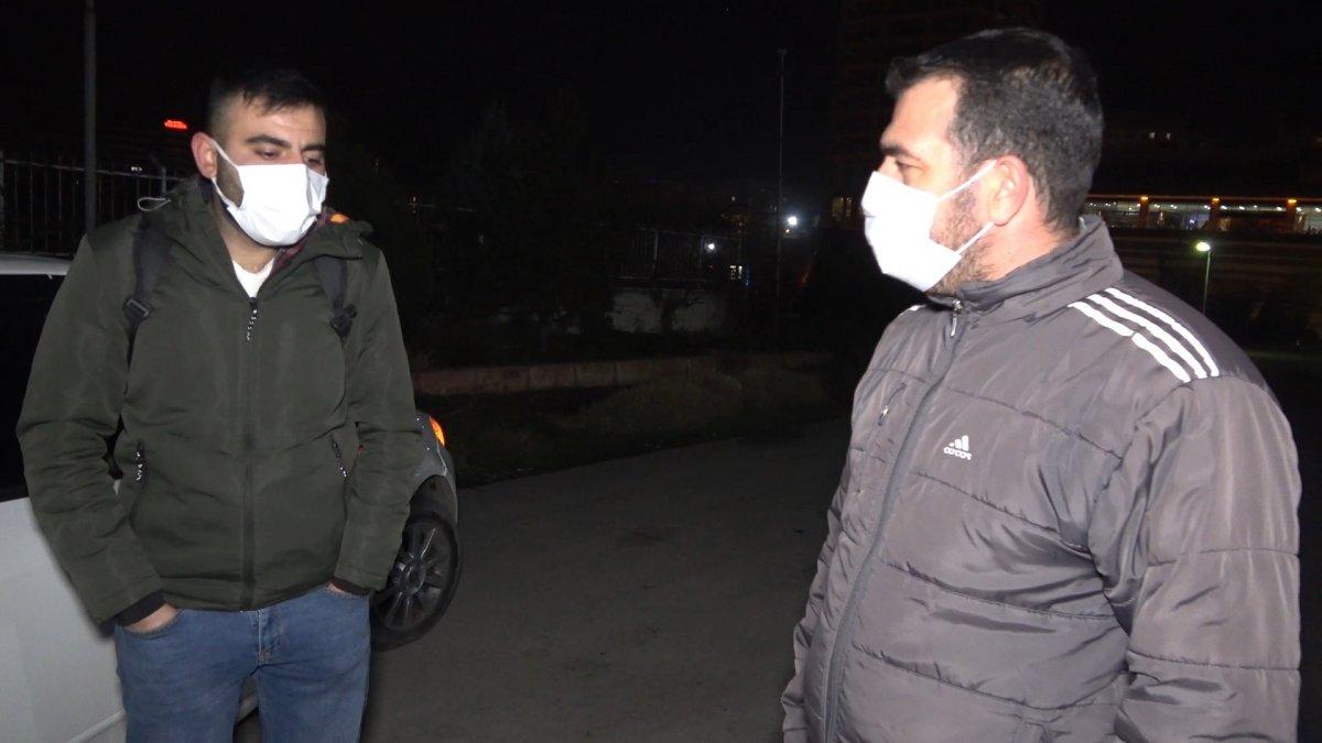 Kırıkkale'de korona testi pozitif çıkan vatandaş otobüsten indirildi