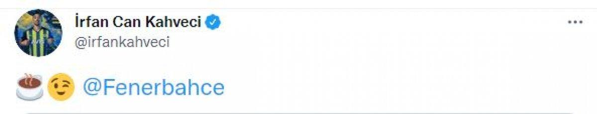 İrfan Can Kahveci'den Galatasaray'a gönderme