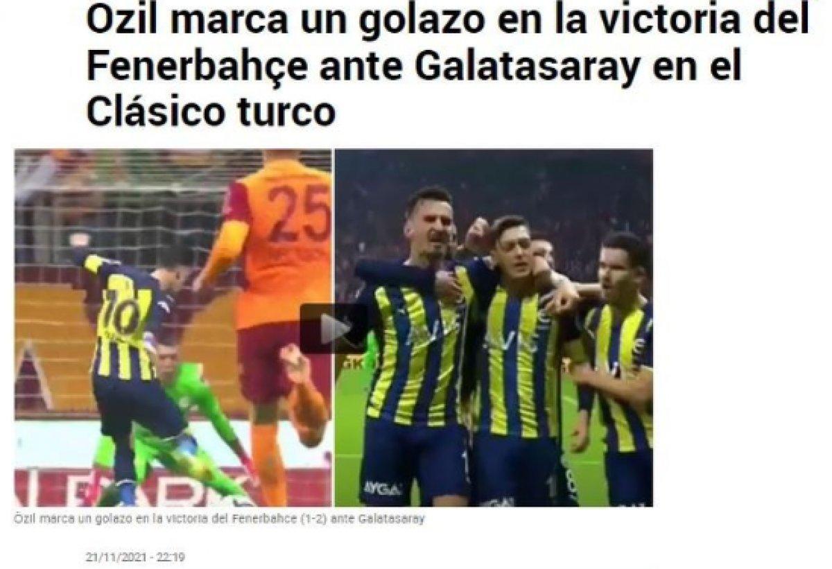 Dev derbi Avrupa basınında