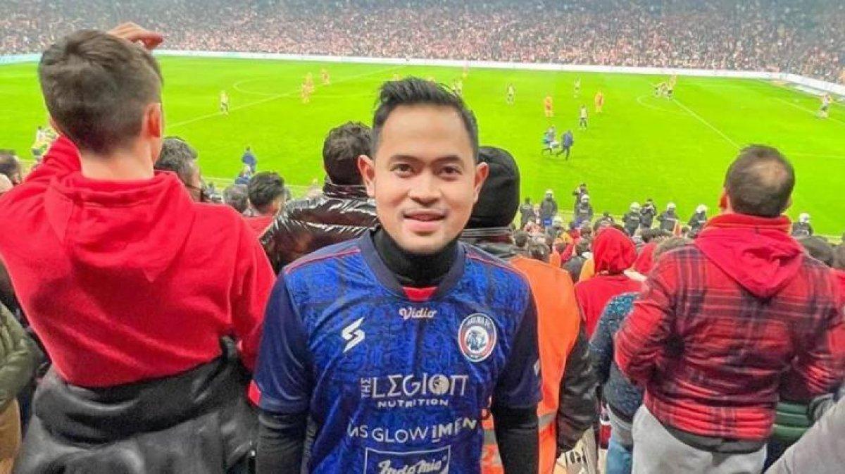 Galatasaray - Fenerbahçe derbisini çılgın milyarder izledi