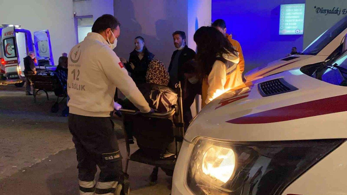 Kocaeli’nin bir kadın, eşi tarafından silah kabzası ile darbedildi