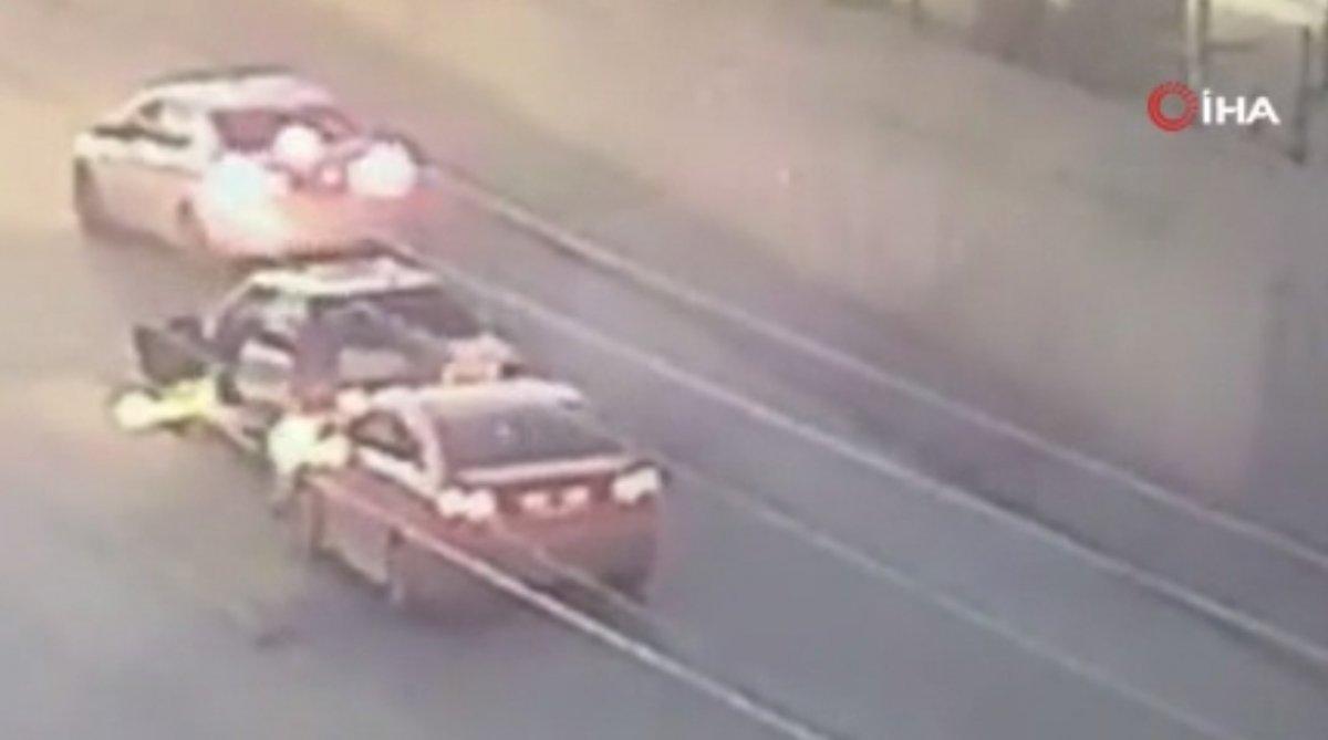 Ankara'da sürücülerin kavgası