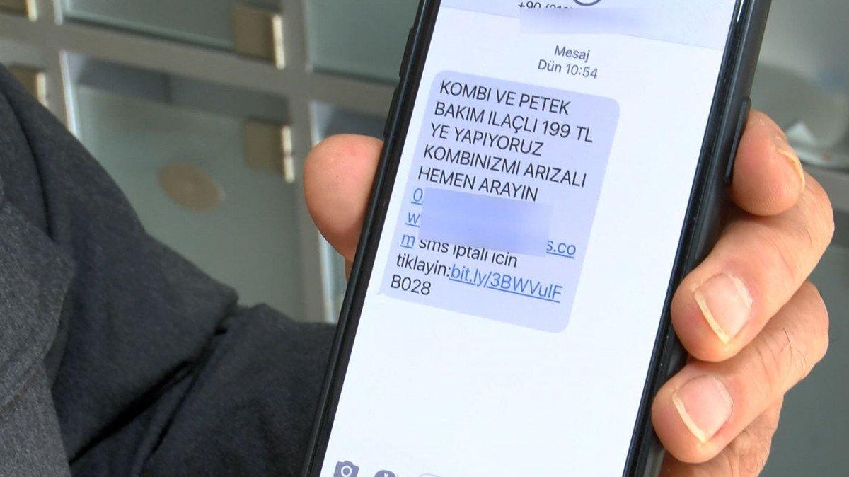 Kombi bakımı bahanesiyle sanal dolandırıcılık