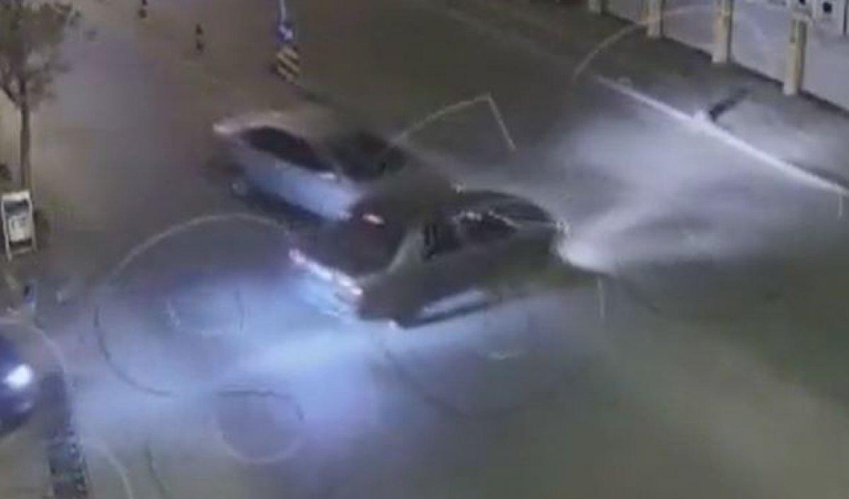 Gaziantep'te 1 haftada yaşanan 15 trafik kazası kamerada