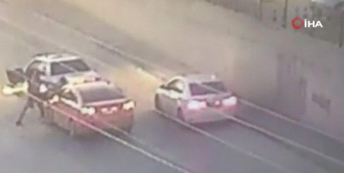 Ankara'da sürücülerin kavgası