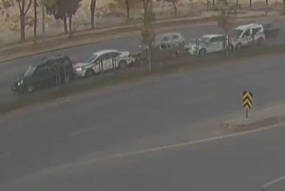 Gaziantep'te 1 haftada yaşanan 15 trafik kazası kamerada