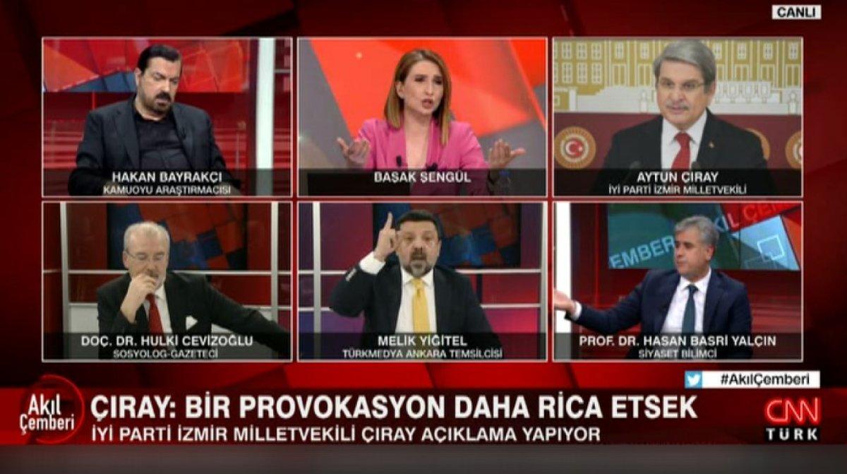 Melik Yiğitel'den İyi Partili Aytun Çıray'a: Kapat telefonu