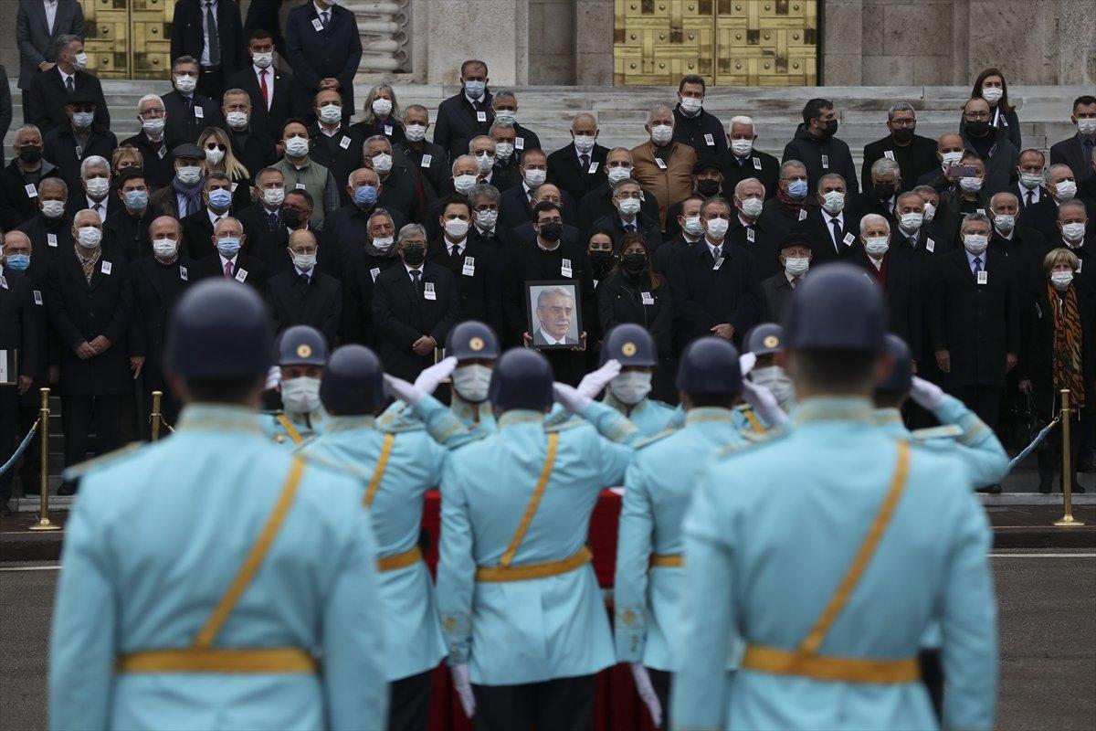 Hasan Fehmi Güneş için TBMM'de tören düzenlendi