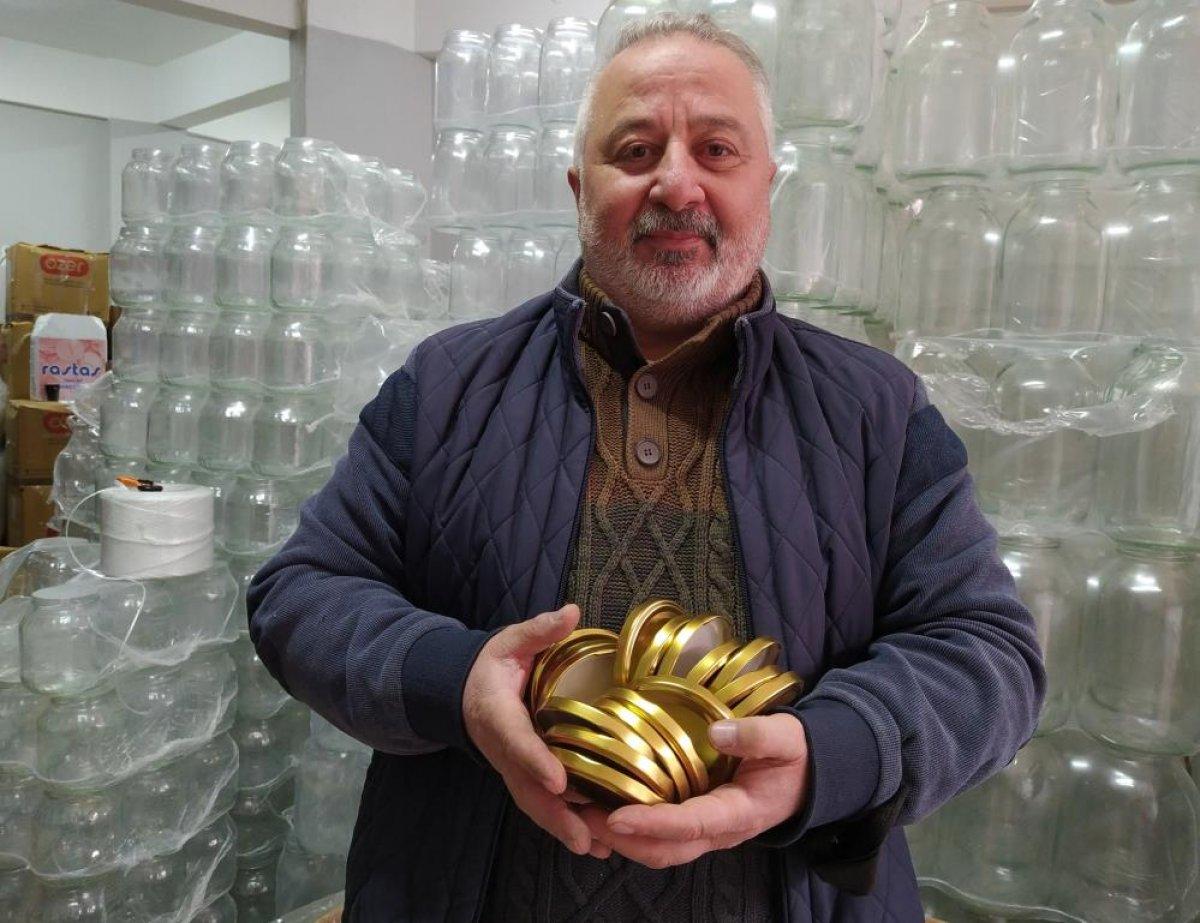 Geçen yıl bulunamayan kavanoz kapaklarına bu yıl talep düştü