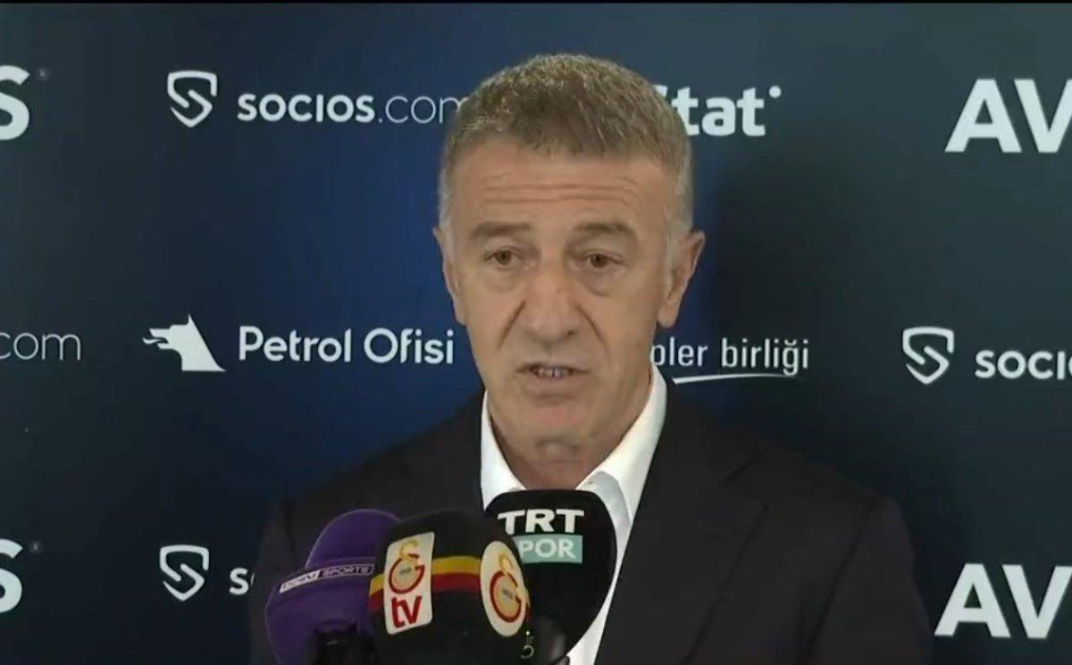 Ahmet Ağaoğlu: 14 kulüp anlaştık, hakem konuşmayacağız