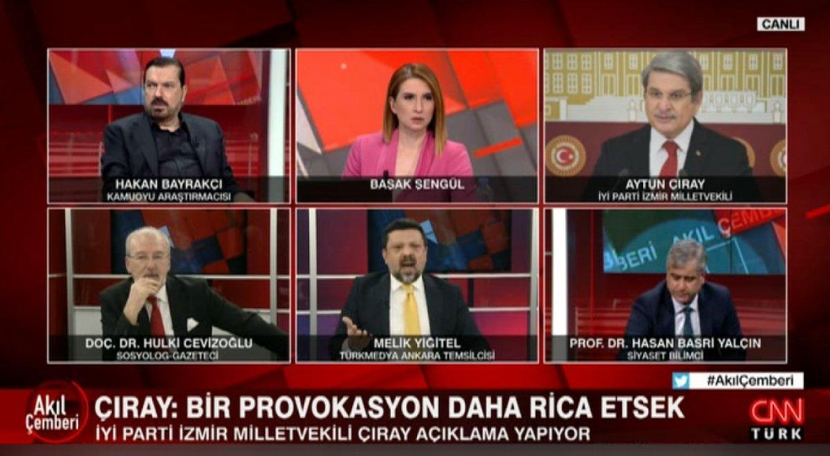 Melik Yiğitel'den İyi Partili Aytun Çıray'a: Kapat telefonu