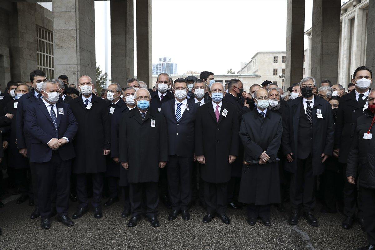 Hasan Fehmi Güneş için TBMM'de tören düzenlendi
