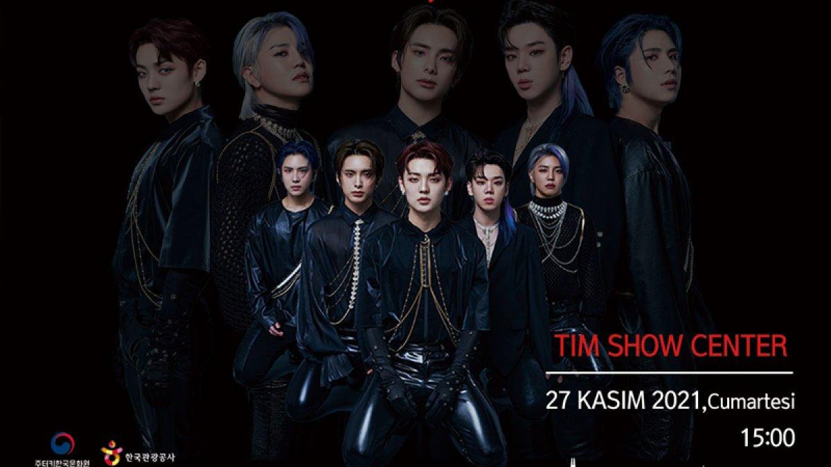 'Erik Dalı' oynamışlardı! K-Pop grubu A.C.E, İstanbul'da konser veriyor