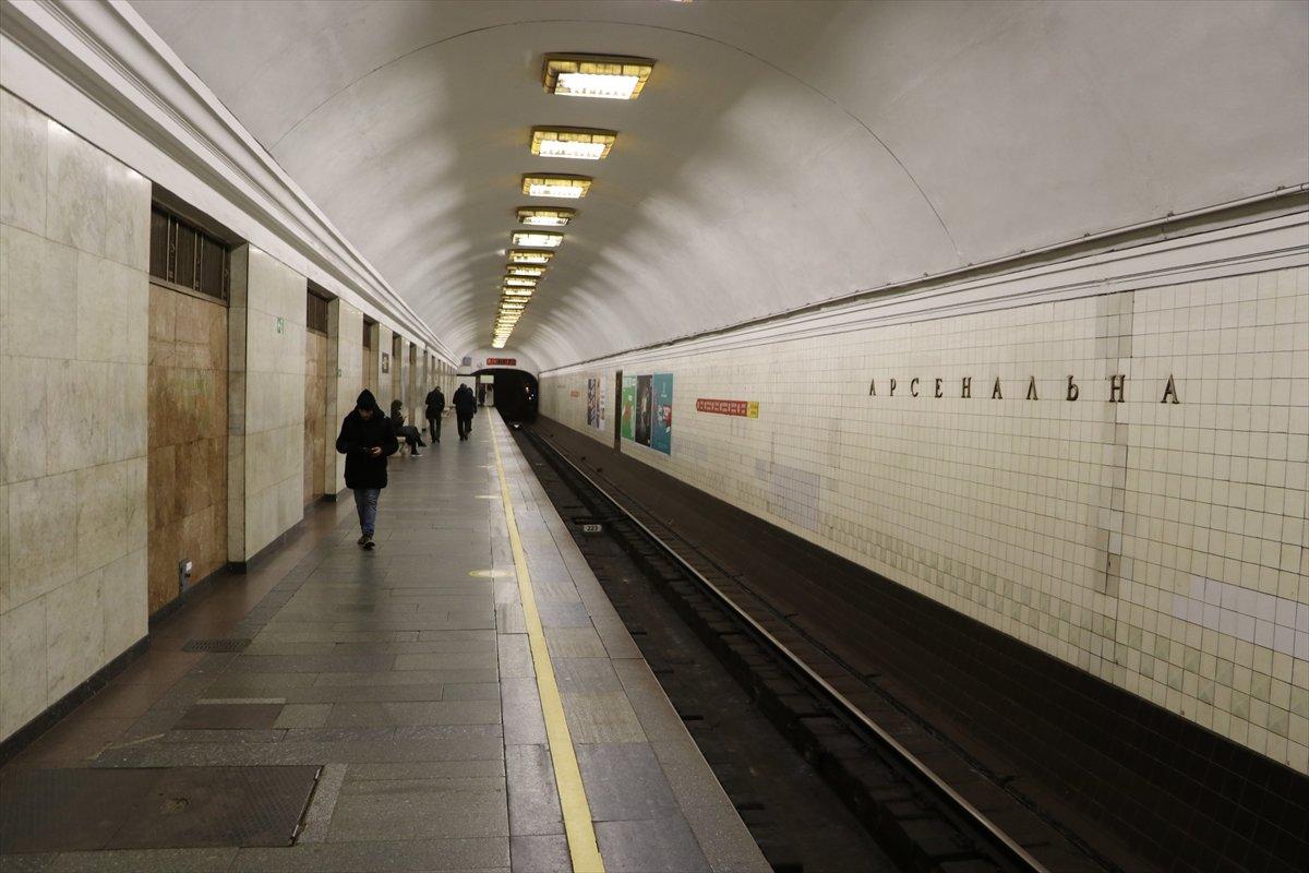 Dünyanın en derin metro istasyonu Ukrayna'da