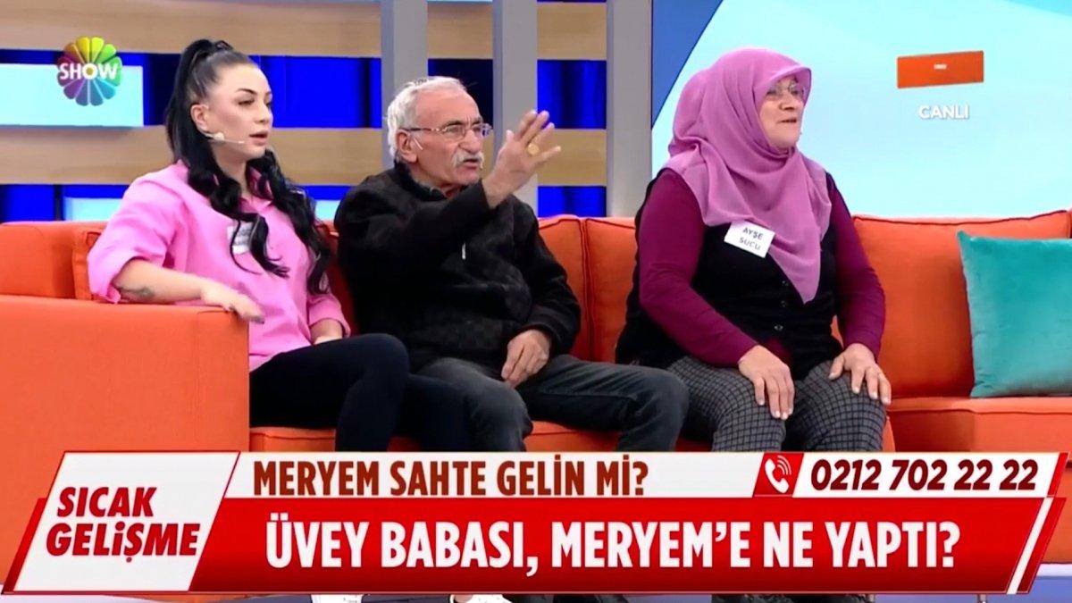 Üvey babasının tecavüz ettiğini söyleyen Meryem, ailesiyle yüzleşti
