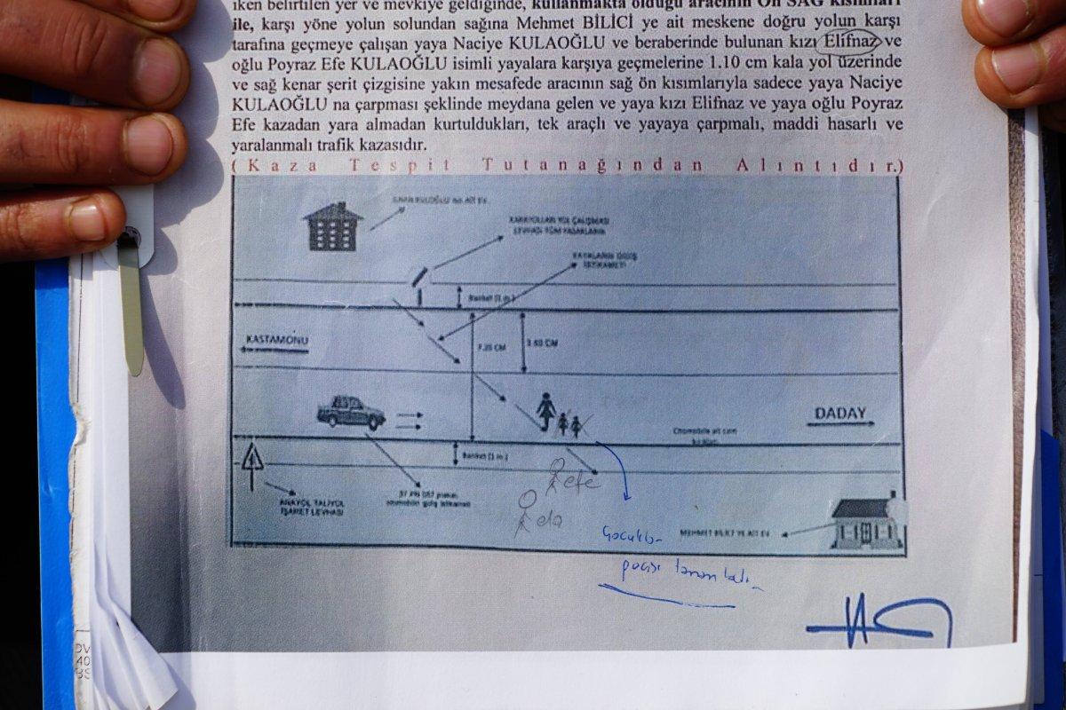 Kastamonu’da kazada ölen kadın için şoke eden rapor