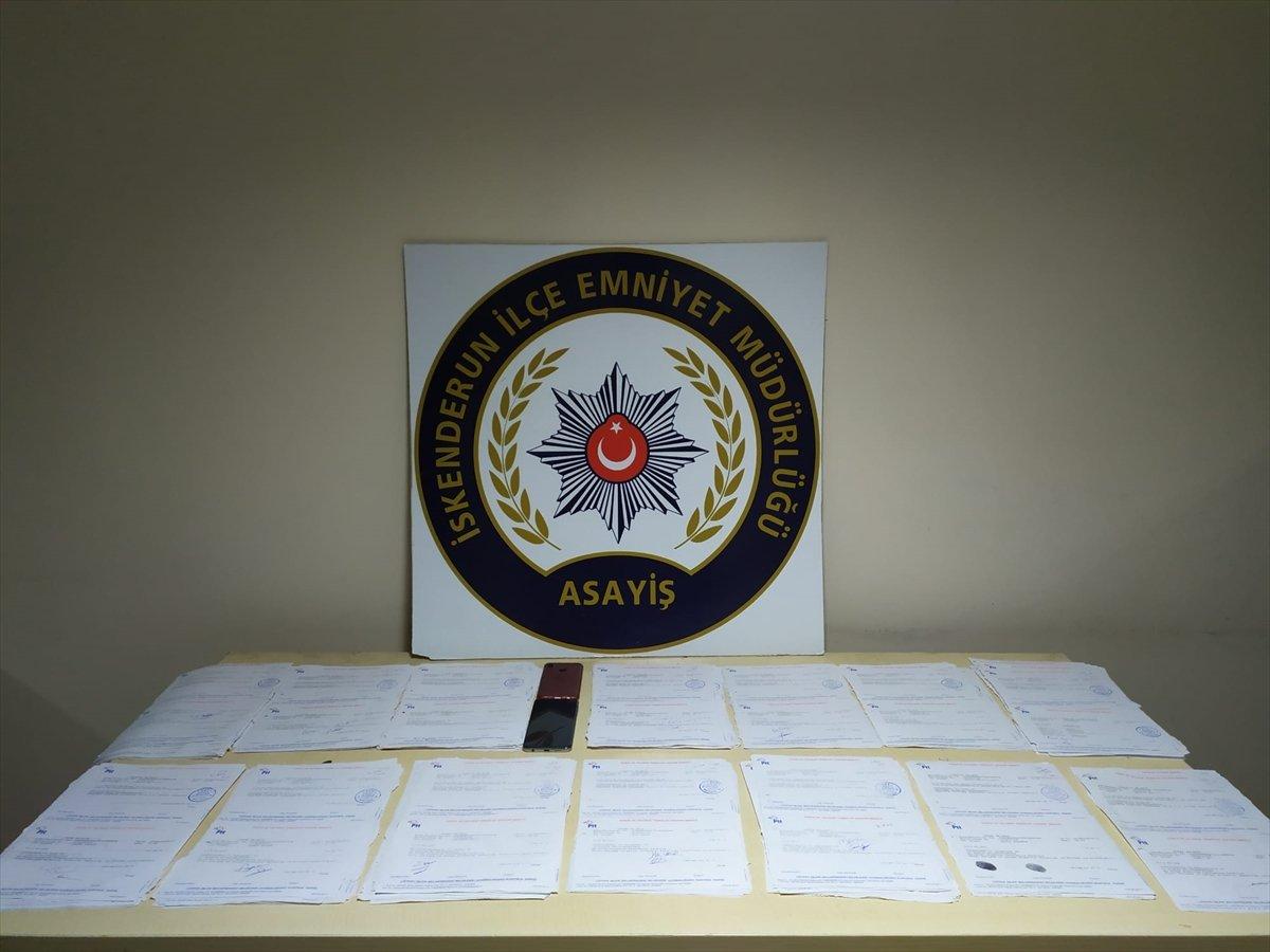 Hatay'da zimmetlerine para geçiren 2 PTT çalışanı tutuklandı