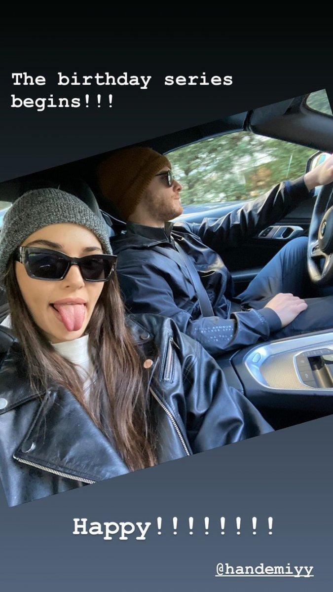 Hande Erçel 28 yaşına girdi