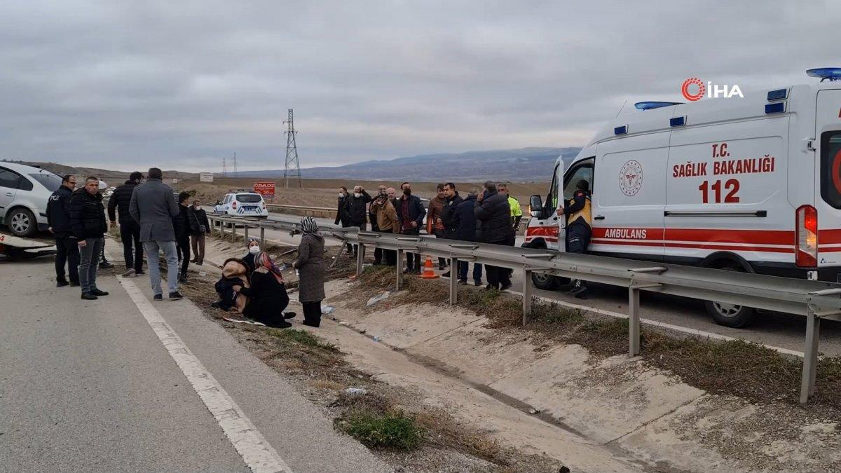 Kırıkkale'de cenaze töreni dönüşü feci kaza