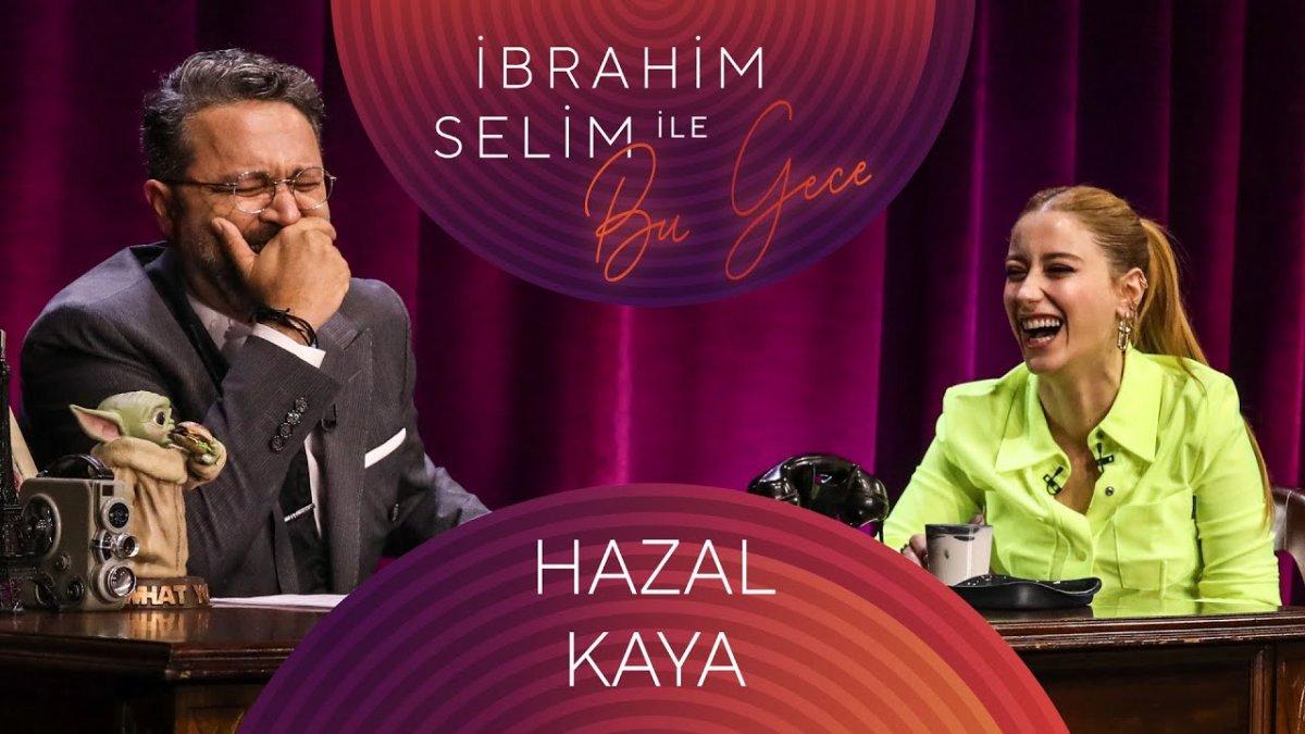 Hazal Kaya'dan ilginç itiraf! İlk kelimesi bakın hangi siyasetçiymiş...