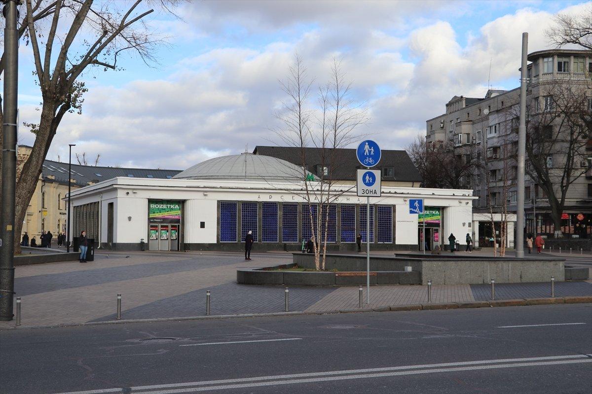 Dünyanın en derin metro istasyonu Ukrayna'da