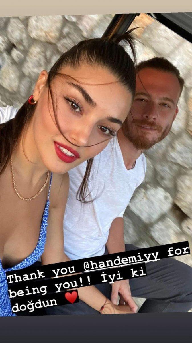 Hande Erçel 28 yaşına girdi