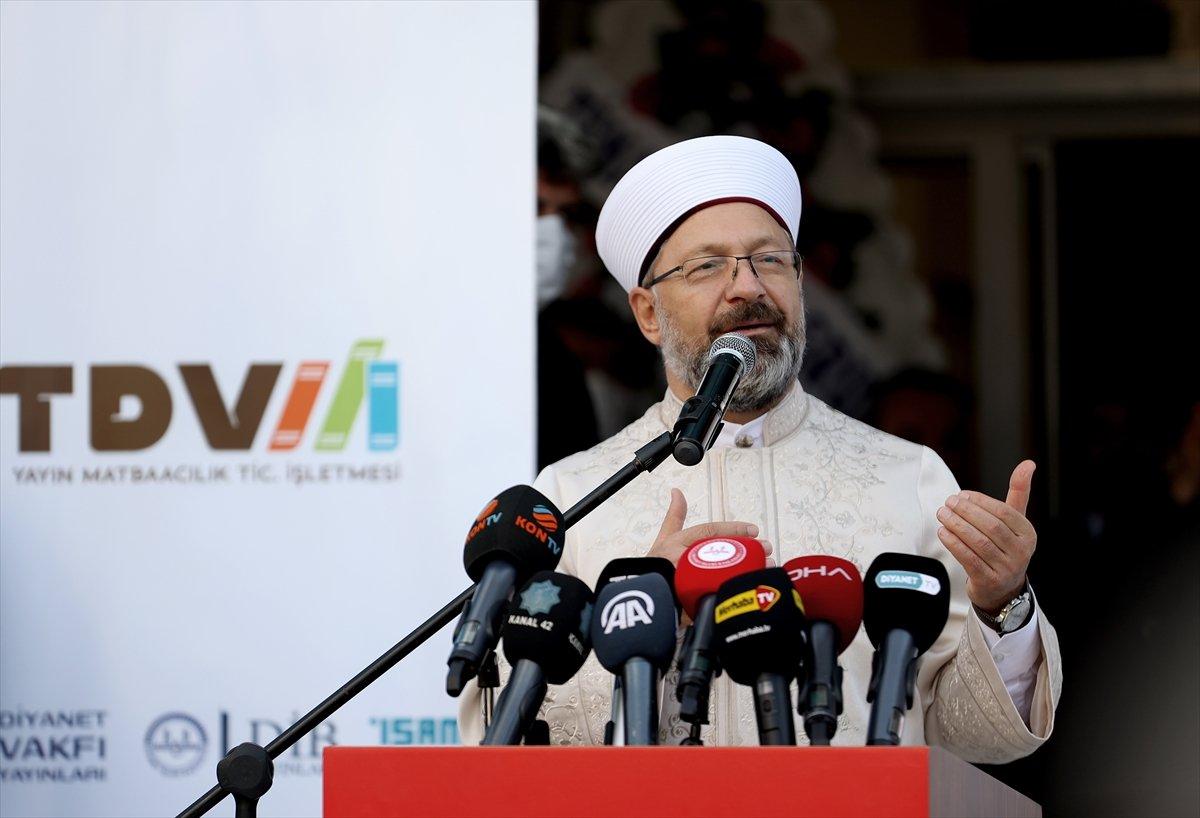 Ali Erbaş: Bütün kitaplar Allah’ın kitabını anlamak için okunursa ibadet olur