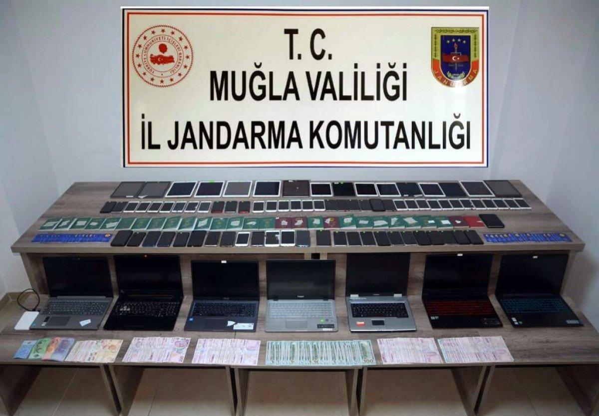 Muğla'da jandarma uluslararası suç örgütünü çökertti