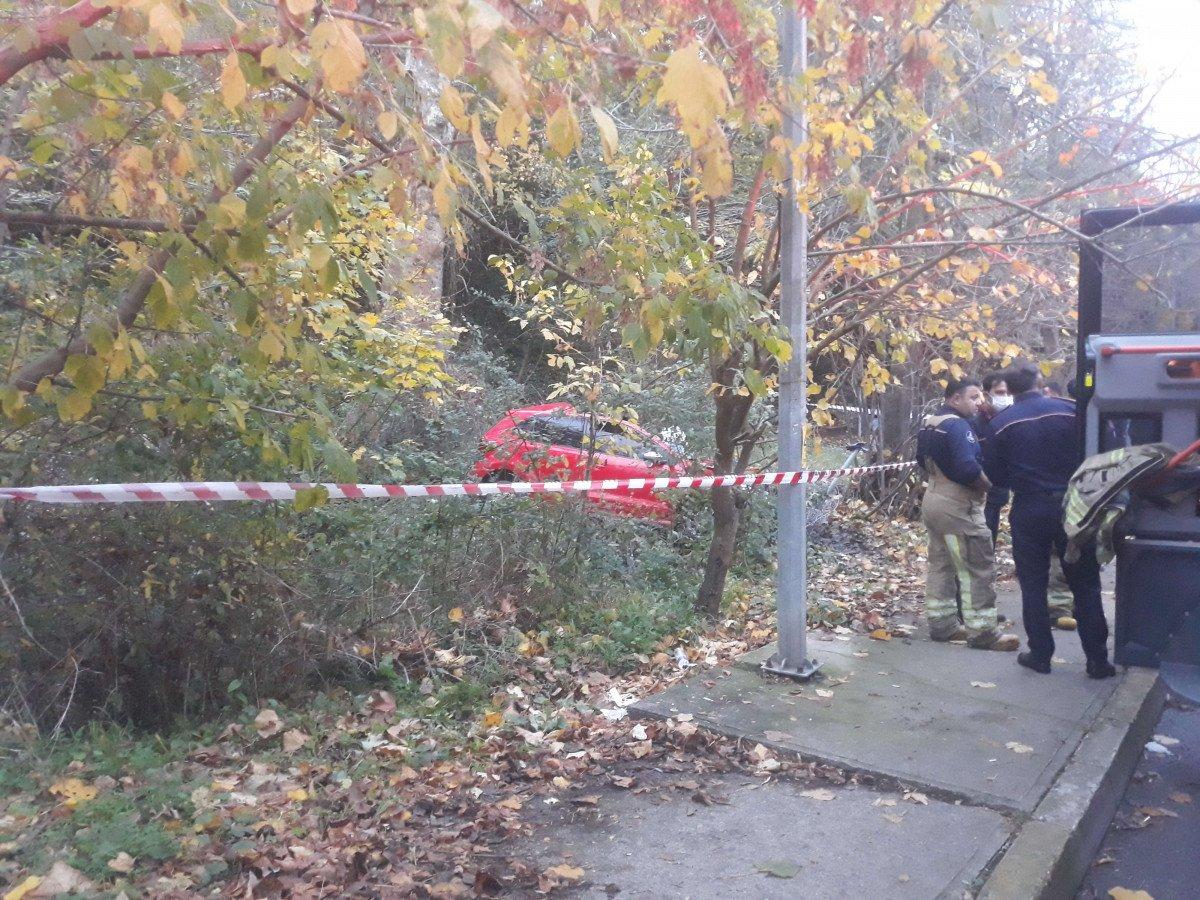 Beykoz'da kaza: 1 ölü, 1 yaralı