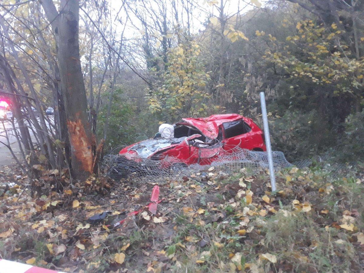 Beykoz'da kaza: 1 ölü, 1 yaralı