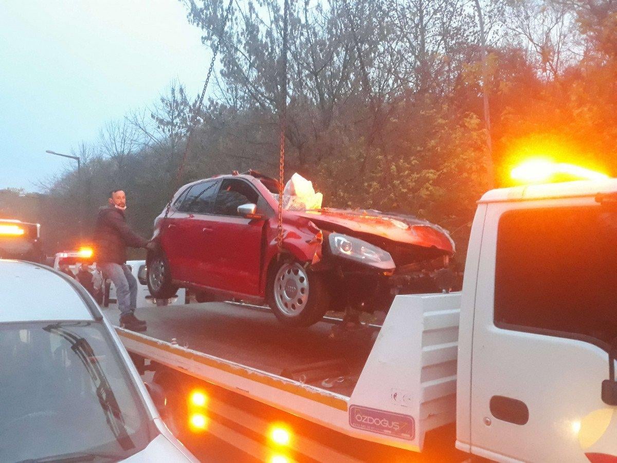 Beykoz'da kaza: 1 ölü, 1 yaralı