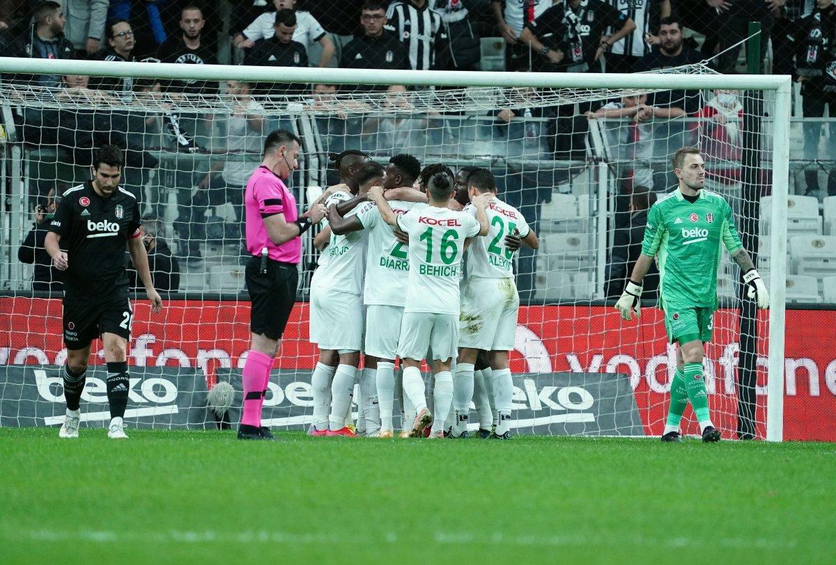 Beşiktaş taraftarından takıma tepki