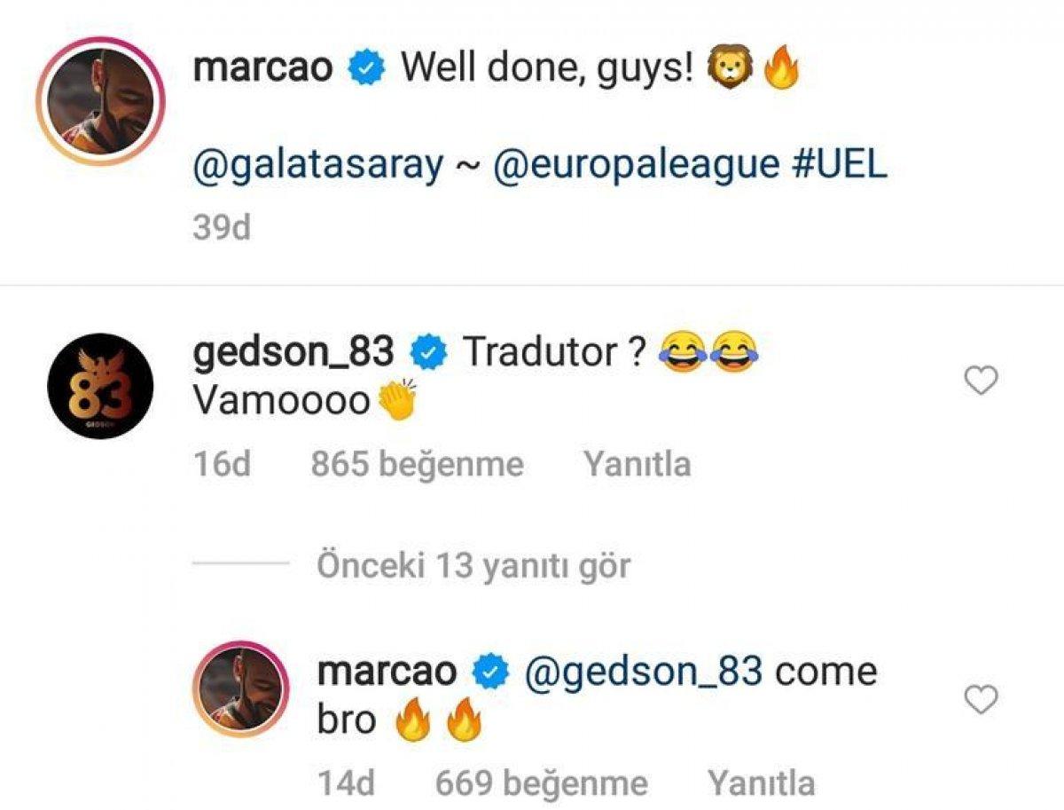 Marcao'dan Gedson Fernandes'e: Gel kardeşim