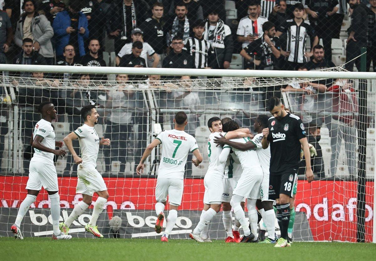 Beşiktaş, Giresunspor'a 4 golle mağlup oldu
