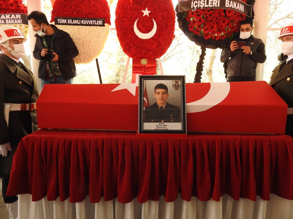 Kilis şehidi Savaş Dinç'e veda