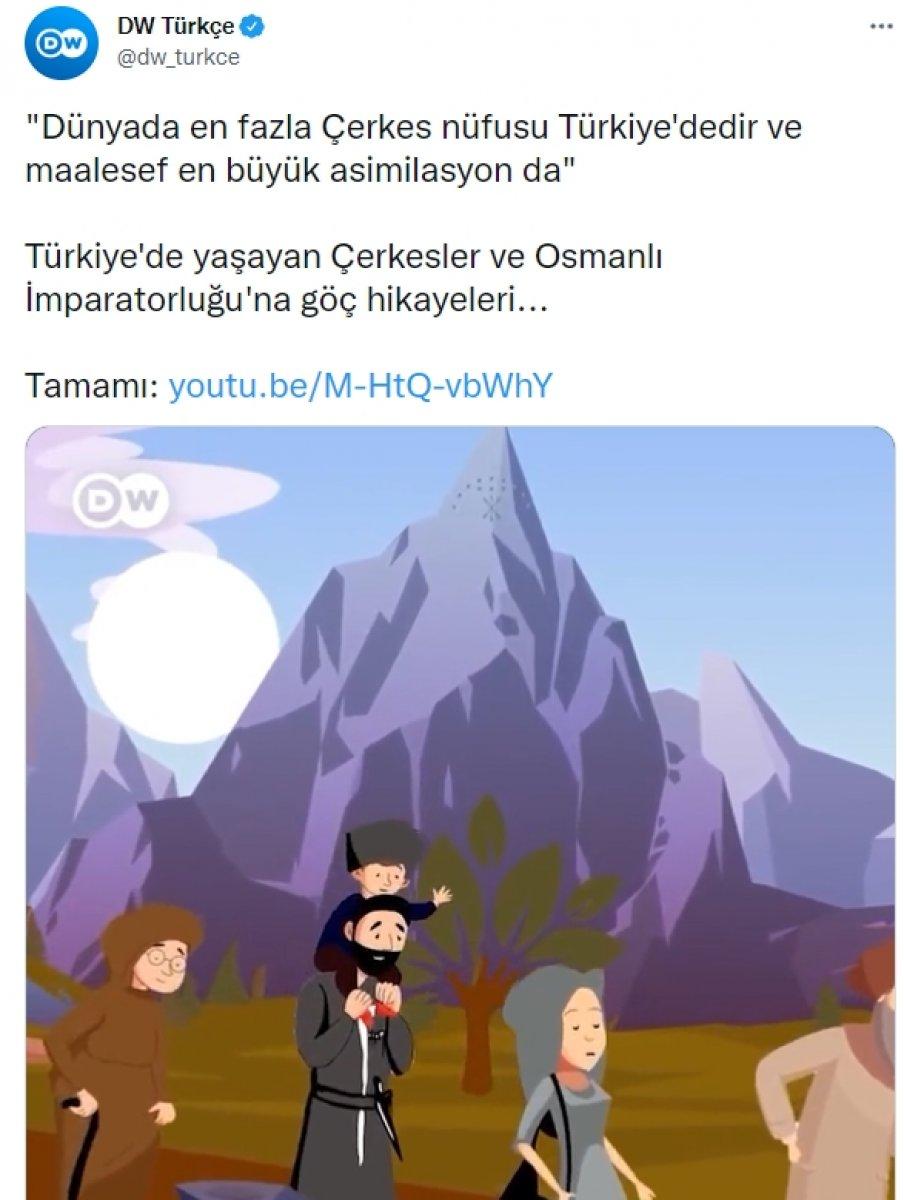 Deutsche Welle'nin 'Çerkesler' konulu algı haberi