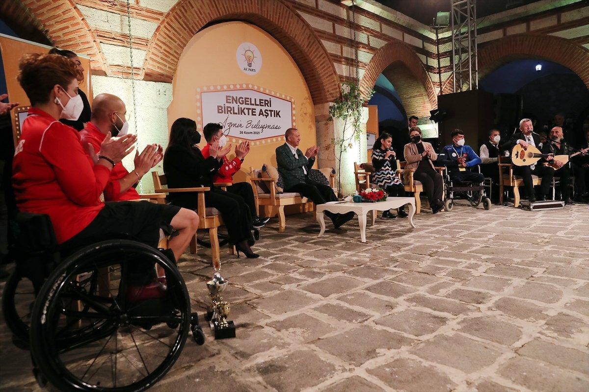 Cumhurbaşkanı Erdoğan'dan 'Engelleri Birlikte Aştık' buluşması