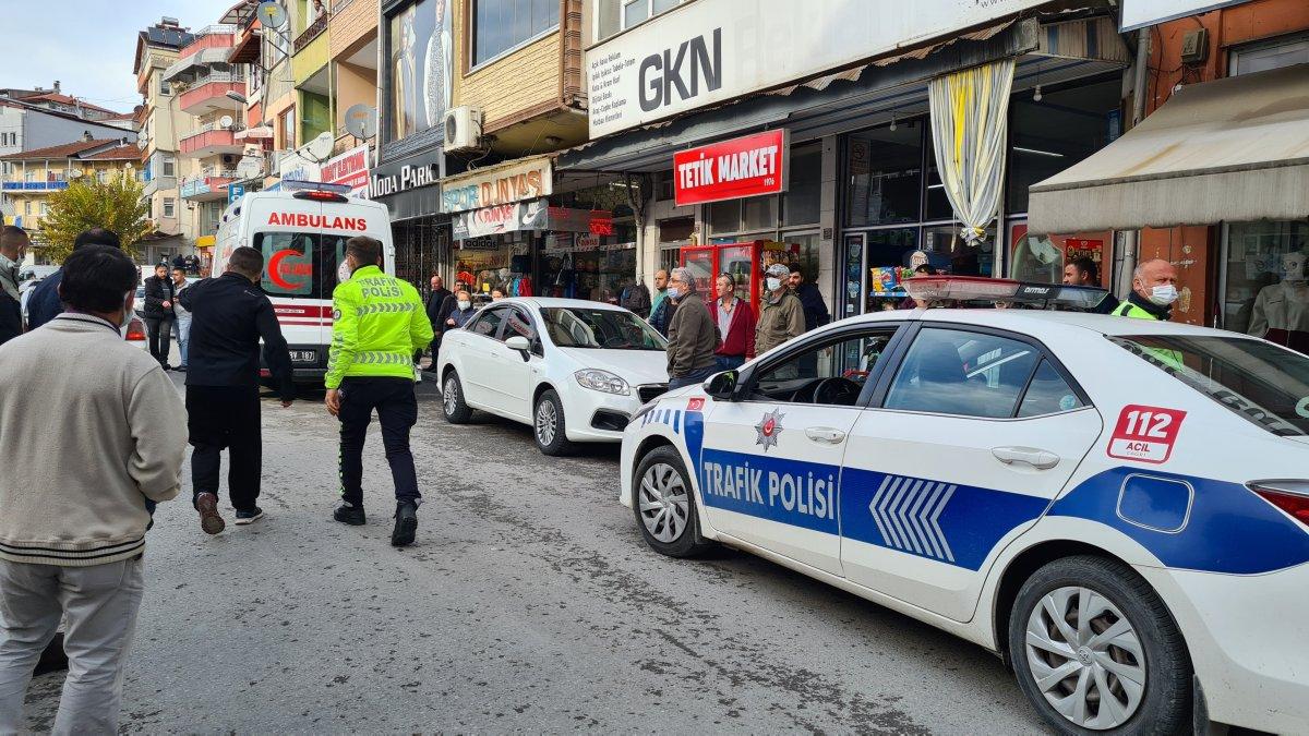 Zonguldak'ta ehliyetsiz motosikletli küçük kıza çarptı