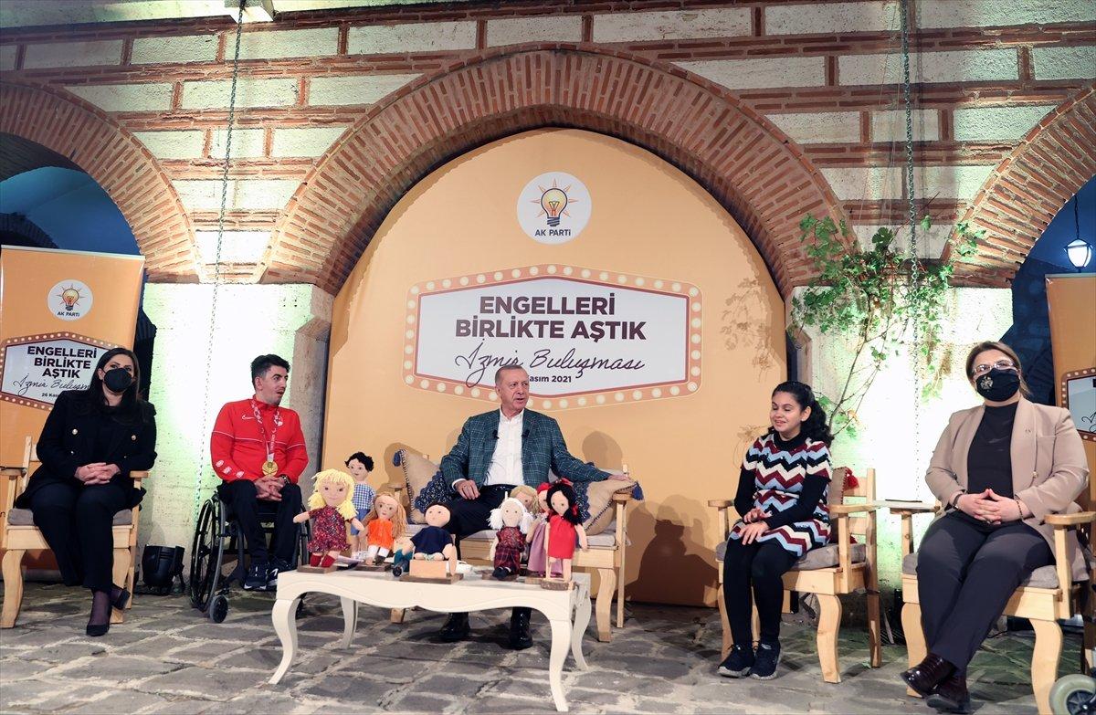 Cumhurbaşkanı Erdoğan'dan 'Engelleri Birlikte Aştık' buluşması