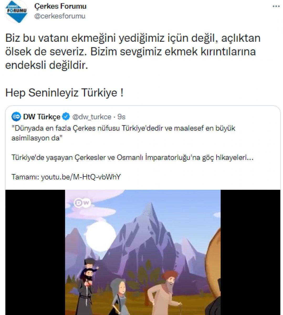 Çerkeslerden Deutsche Welle'ye tokat gibi yanıt