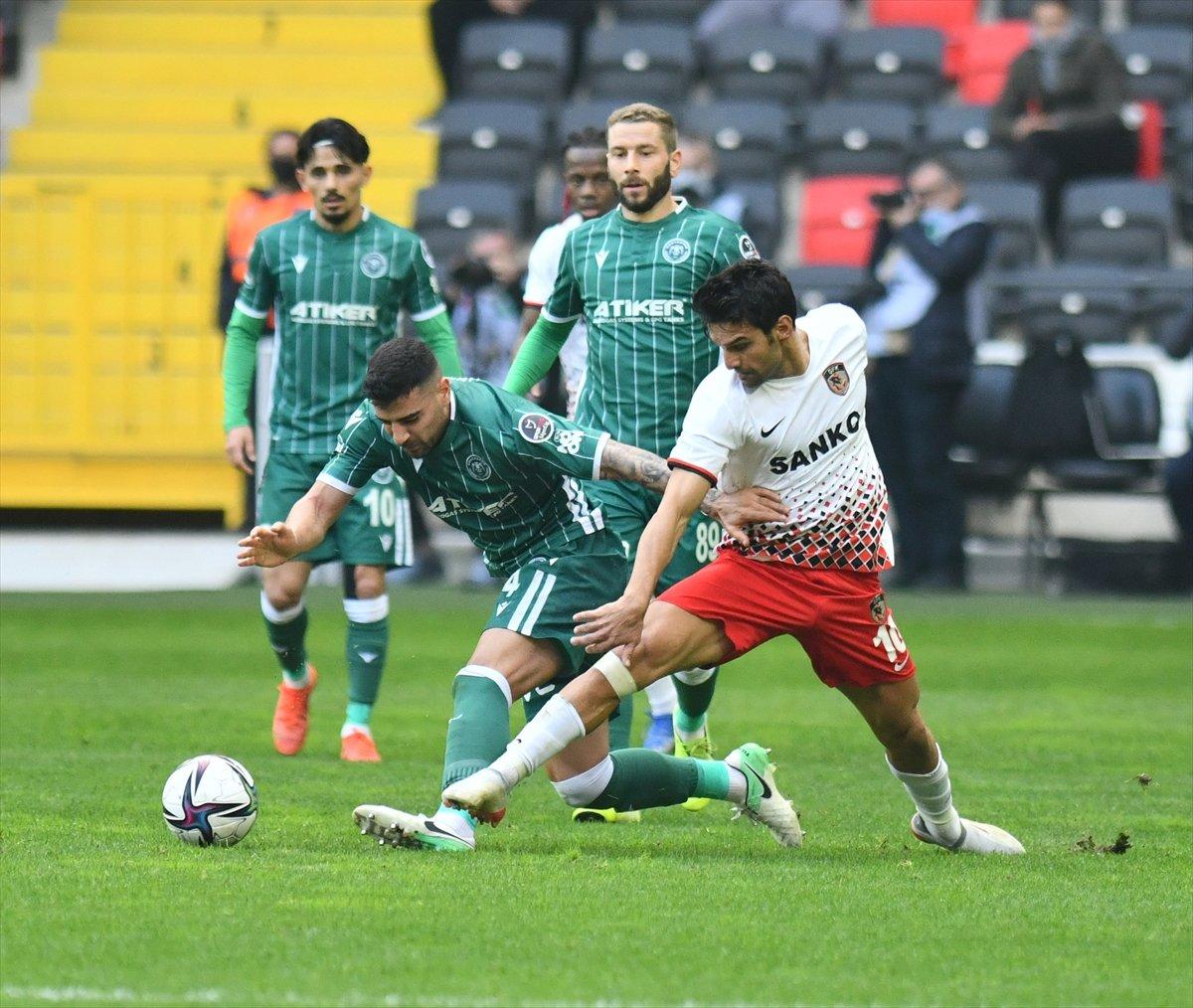 Gaziantep FK, Konyaspor'u mağlup etti